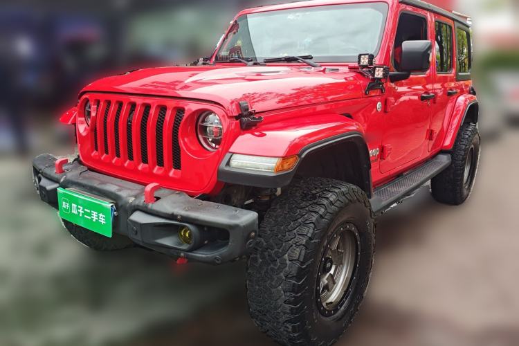 Used Jeep Wrangler 2019 2.0T Sahara 4-Door Version China V Standard