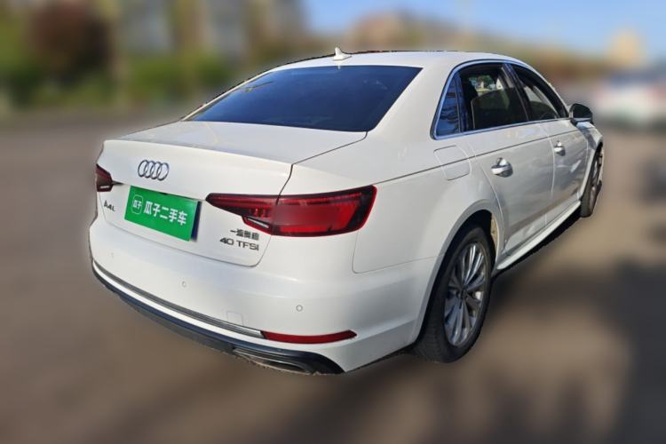Used Audi A4L 2019 40 TFSI Ambition China VI Rear Right 45 Deg