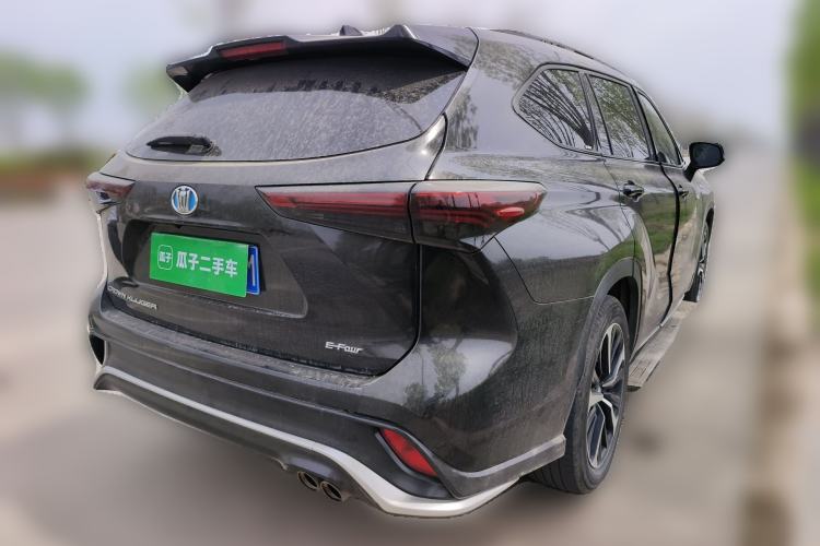 Used Toyota Crown Kluger 2022 2.5L HEV Four-Wheel Drive Premium Edition Rear Right 45 Deg