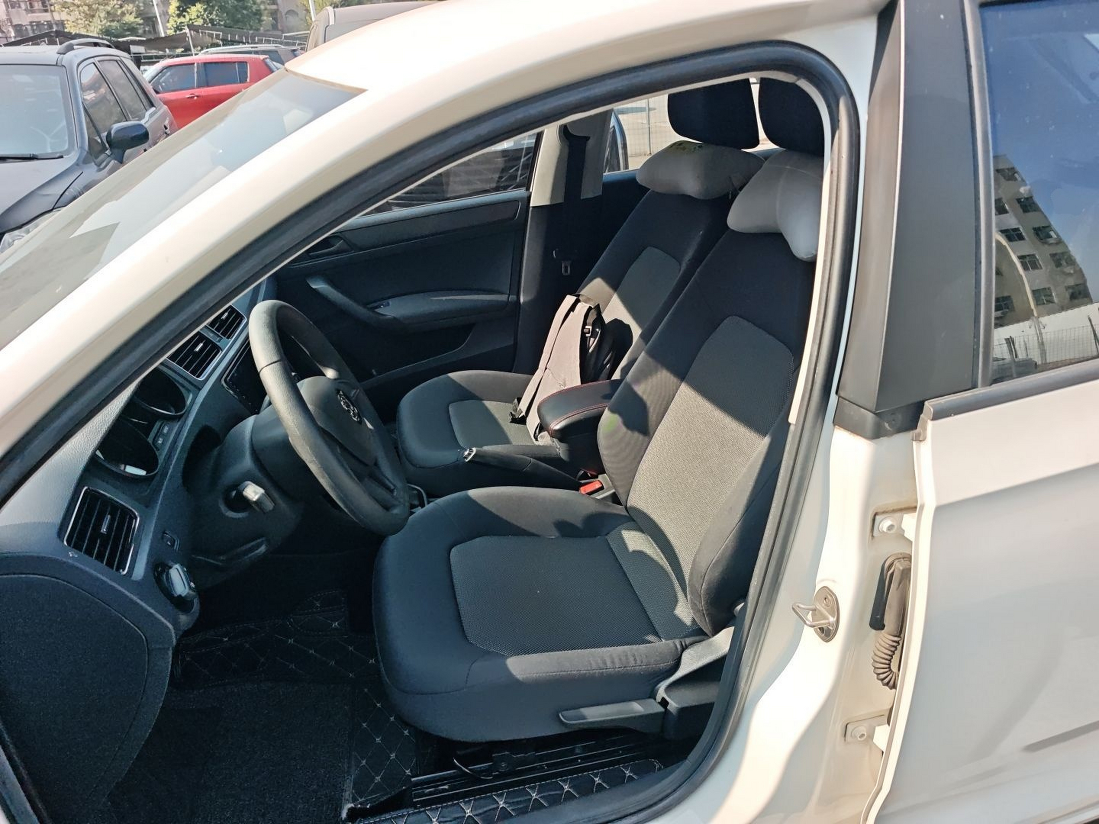 Avant de la voiture