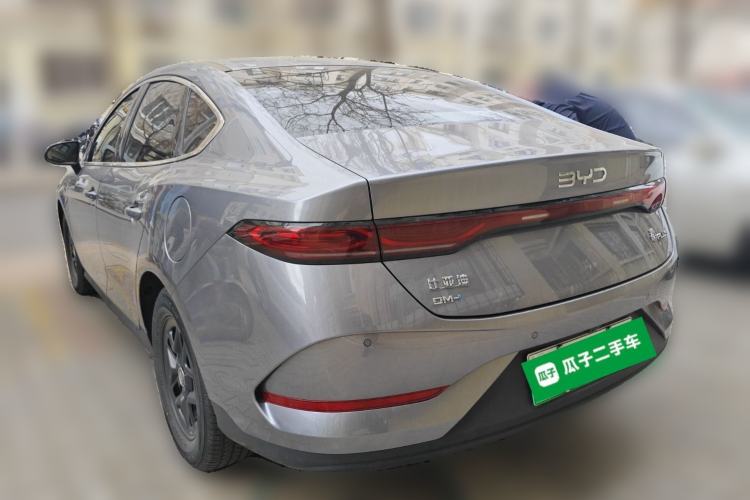 Used BYD Qin PLUS 2025 DM-i Smart Drive 55KM Leading Model Rear Left 45 Deg