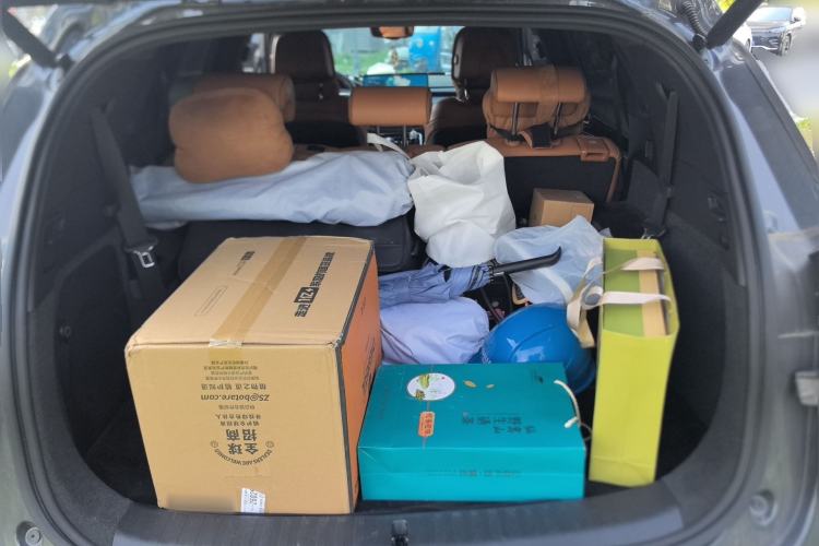 Used BYD Tang New Energy 2023 DM-i Champion Edition 112KM Prestige Model Trunk