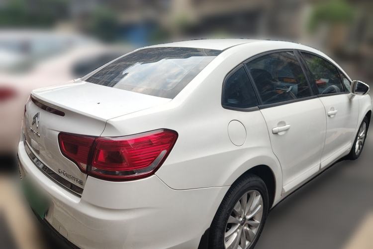 Used Citroen C-Quatre 2012 Sedan 1.6L Automatic Enjoyment Model Rear Right 45 Deg