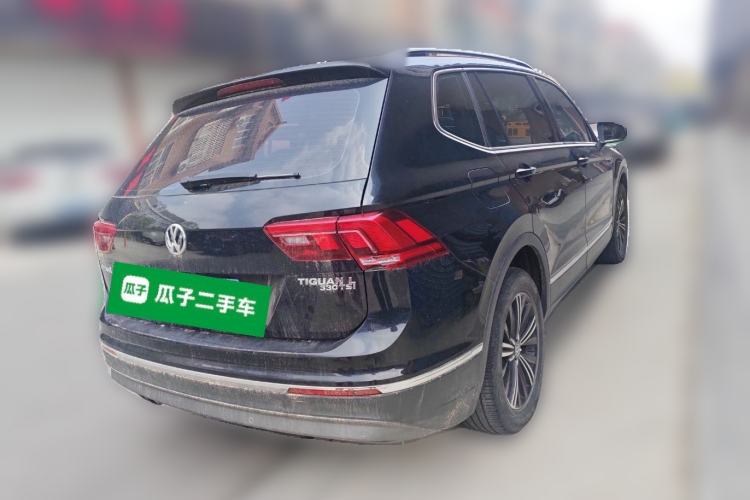Used Volkswagen Tiguan L 2019 Updated Version 330TSI Automatic Two-Wheel Drive Panoramic Comfort Edition China VI Standard Rear Right 45 Deg