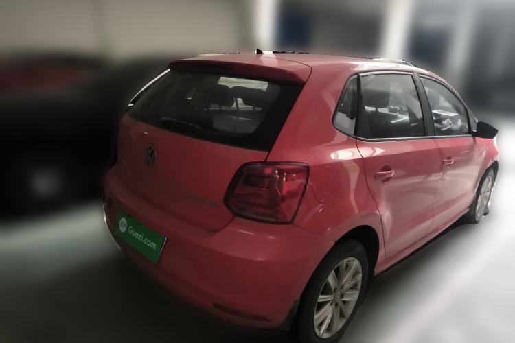 Used Volkswagen Polo 2014 1.6L Automatic Comfort Edition Rear Right 45 Deg