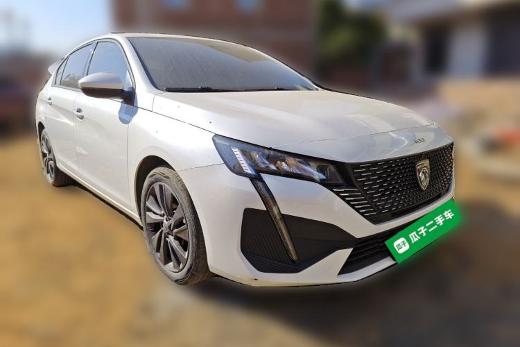 Used Peugeot 408 2022 1.6T Ambition Edition Front Right 45 Deg