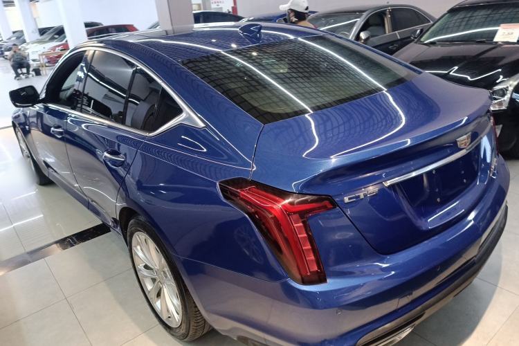 Used Cadillac CT5 2021 28T Luxury Model Rear Left 45 Deg