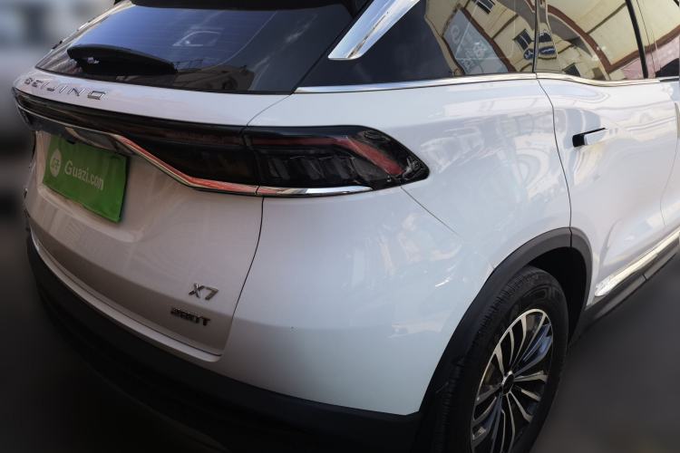 Used BAIC Beijing X7 2020 1.5TD DCT ZhiShang Edition Rear Right 45 Deg