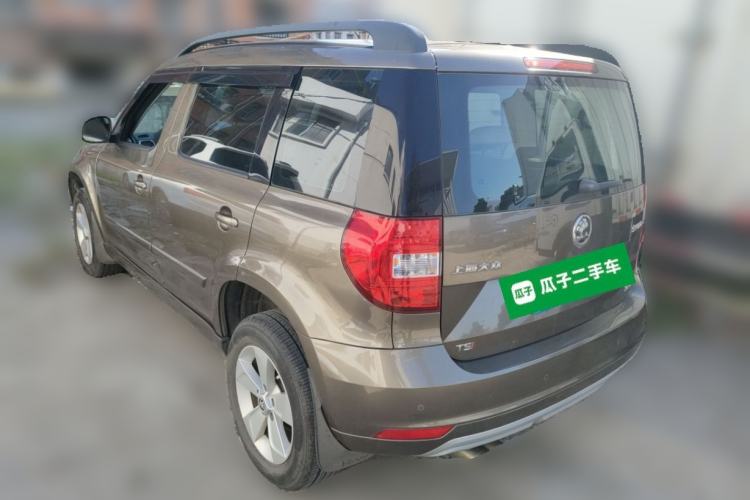 Used Skoda Yeti 2014 1.4TSI DSG Vibrant Edition Rear Left 45 Deg