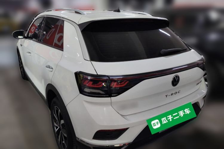 Used Volkswagen T-ROC 2023 280TSI DSG Two-Wheel Drive Time Edition Rear Left 45 Deg