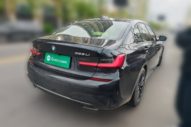Used BMW 3 Series 2021 325Li M Sport Package Rear Right 45 Deg