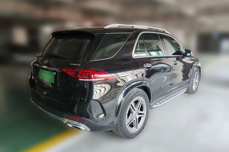 Used Mercedes-Benz GLE 2021 GLE 450 4MATIC Stylish Model Rear Right 45 Deg