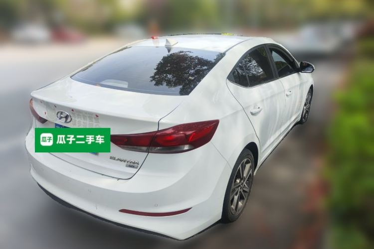 Used Hyundai Elantra (6th Generation / Lingdong) 2016 1.6L Automatic ZhiXuan – Elite Version Rear Right 45 Deg