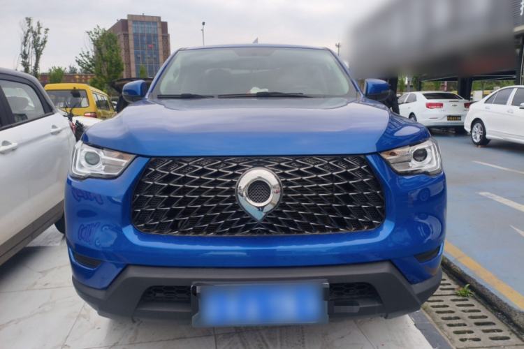 Used Great Wall Poer 2021 2.0T Commercial Version Automatic Diesel 4x4 Elite Long-Box GW4D20M