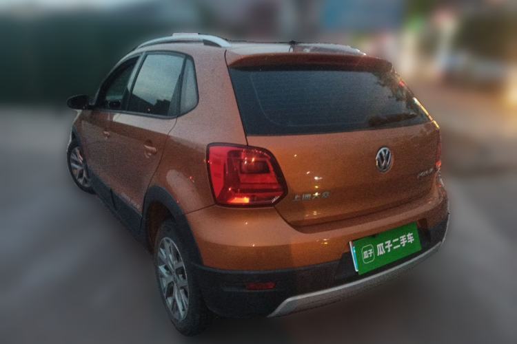 Used Volkswagen Polo 2014 1.6L Cross Polo Automatic Rear Left 45 Deg