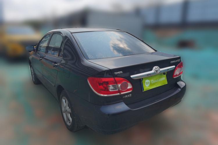 Used Toyota Corolla EX 2010 1.6L Manual Special Offer Edition Rear Left 45 Deg