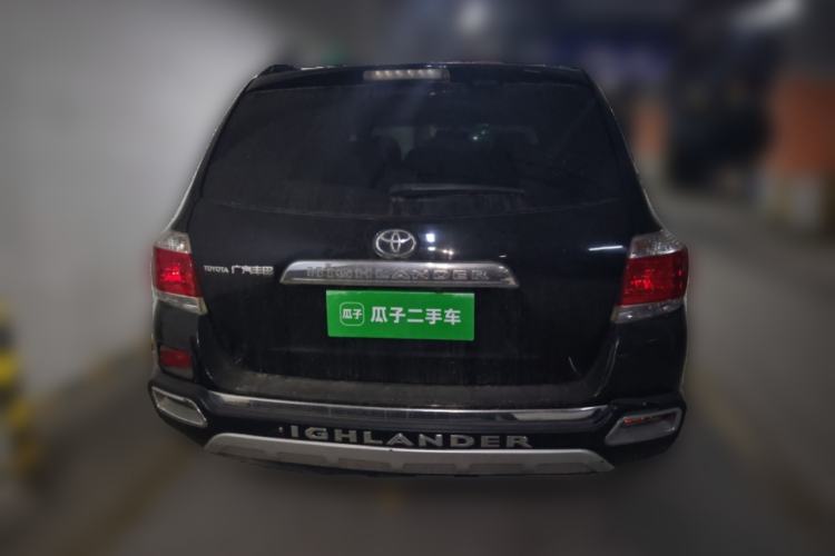 Used Toyota Highlander 2012 2.7L 2WD 5-Seater Elite Edition Rear