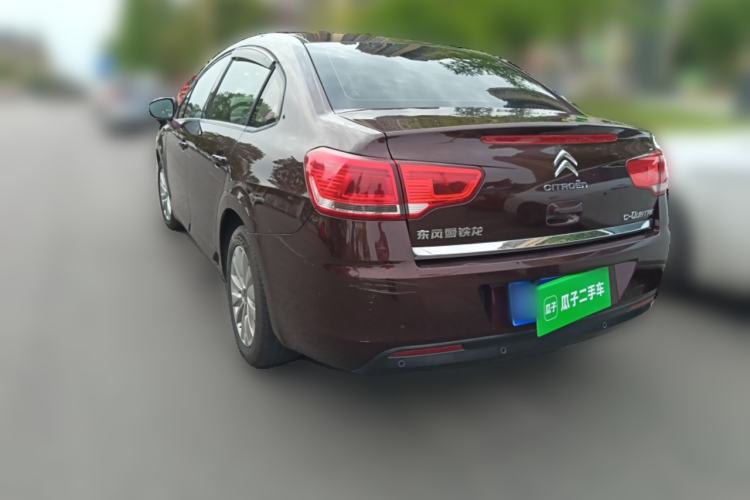 Used Citroen C-Quatre 2014 1.6L Manual Car Connectivity Edition Rear Left 45 Deg