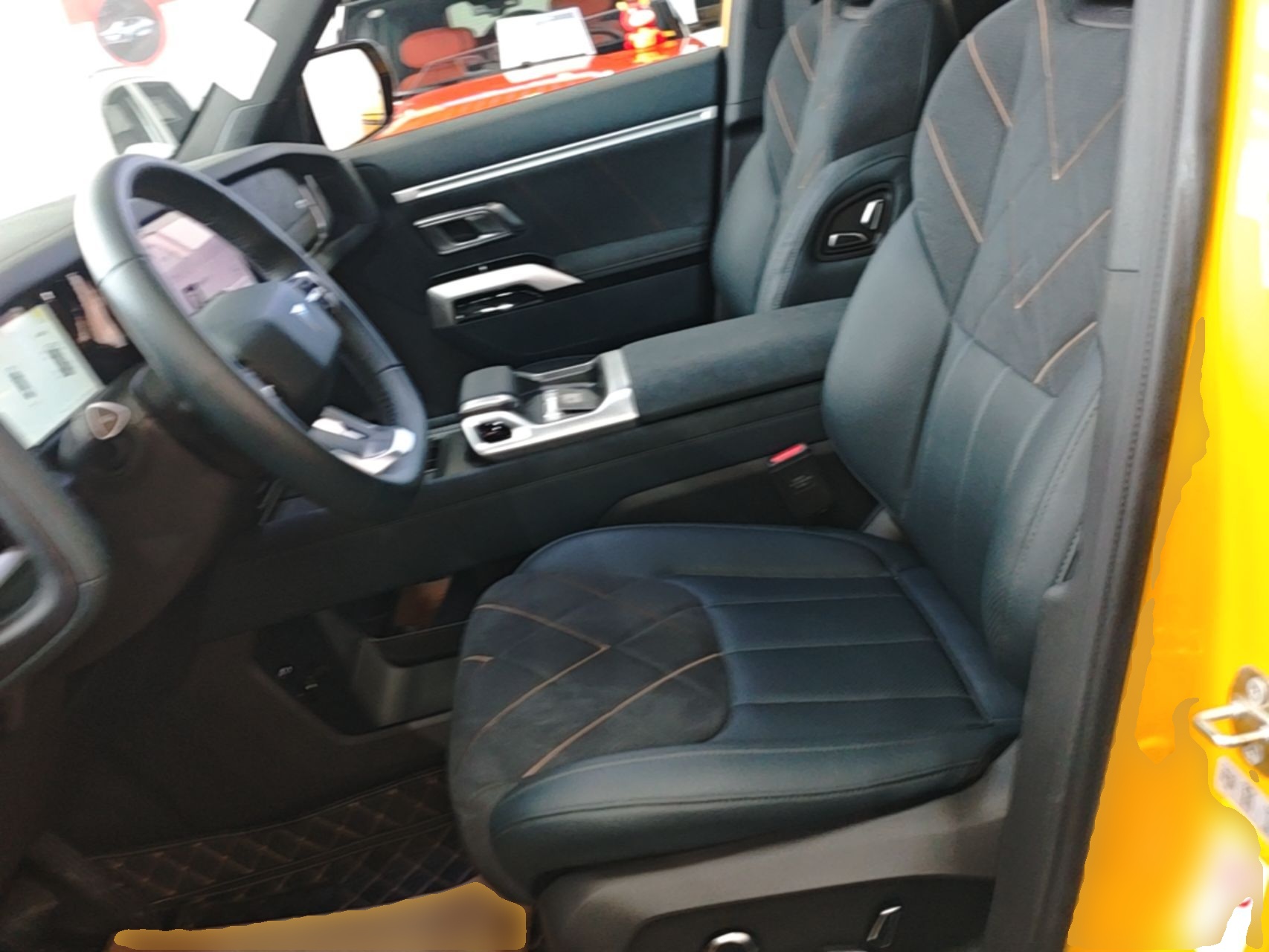 Avant de la voiture
