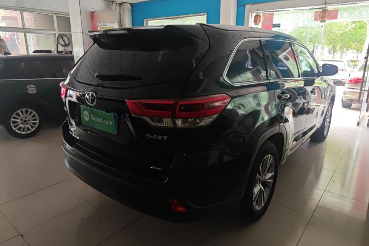 Used Toyota Highlander 2021 2.0T Four-Wheel Drive Elite Edition 7-Seater Rear Right 45 Deg