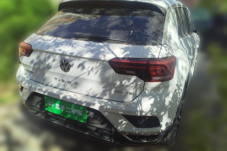 Used Volkswagen T-ROC 2020 280TSI DSG Two-Wheel Drive Comfort Version Rear Right 45 Deg