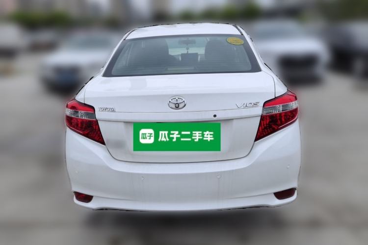 Used Toyota Vios 2014 1.3L Automatic Standard Edition Rear