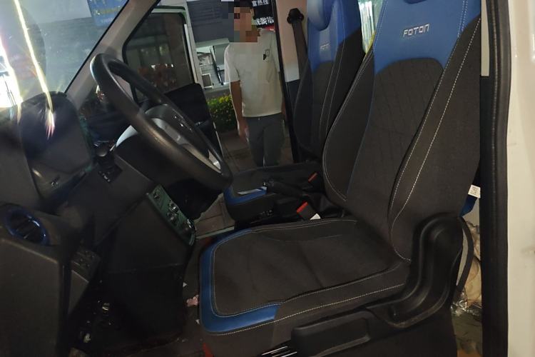 Used Foton Intelligent Blue Elf E5 2023 Pure Electric Van Flat Roof 2 Seats CATL 38.64 kWh
