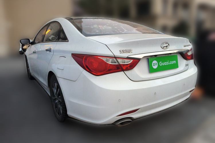 Used Hyundai Sonata 2013 2.4L Automatic Leading Edition China IV Standard Rear Left 45 Deg