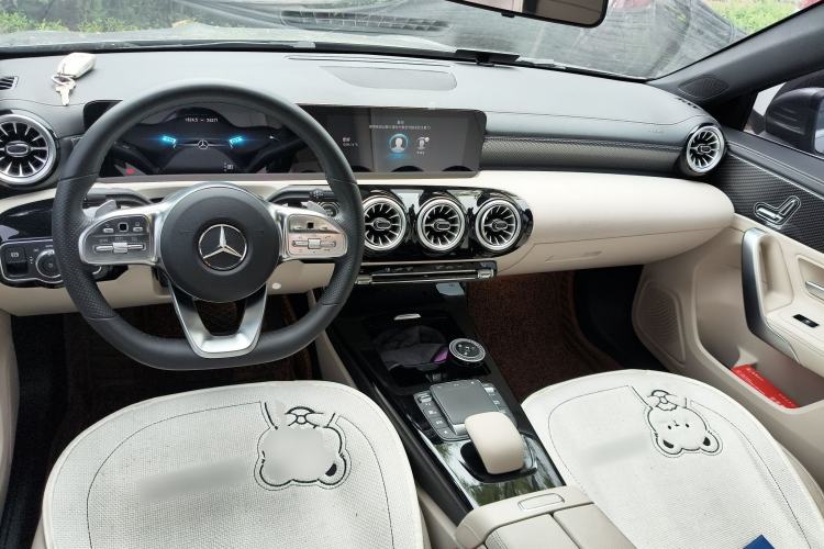 Used Mercedes-Benz A-Class 2022 Restyled A 200 L Sport Sedan Dynamic Version Center Console