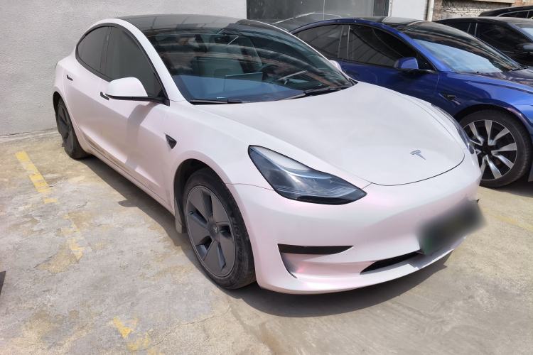 Used Tesla Model 3 2022 Rear-Wheel-Drive Version Front Right 45 Deg