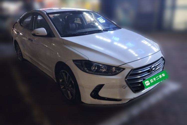 Used Hyundai Elantra (6th Generation / Lingdong) 2016 1.6L Automatic ZhiXuan – Elite Version Front Right 45 Deg