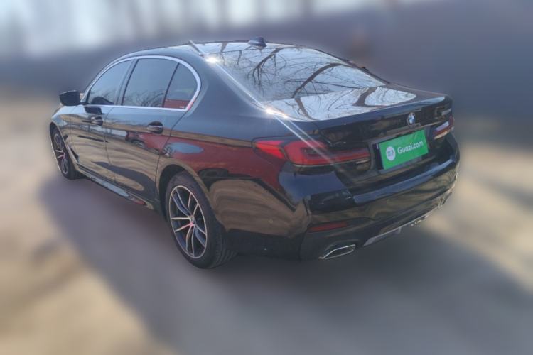 Used BMW 5 Series 2021 525Li M Sport Package Rear Left 45 Deg