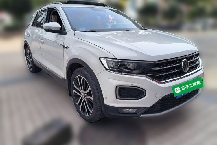 Used Volkswagen T-ROC 2020 280TSI DSG Two-Wheel Drive Comfort Version Front Right 45 Deg