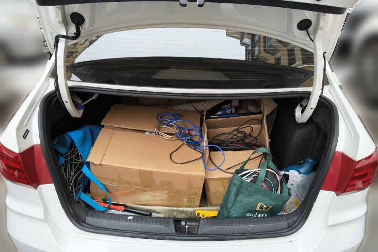 Used Volkswagen Santana 2021 1.5L Manual Fashion Edition Trunk