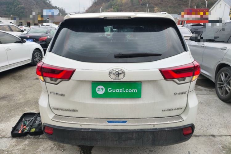 Used Toyota Highlander 2018 2.0T Four-Wheel Drive Luxury Version 7 Seats China VI Standard
