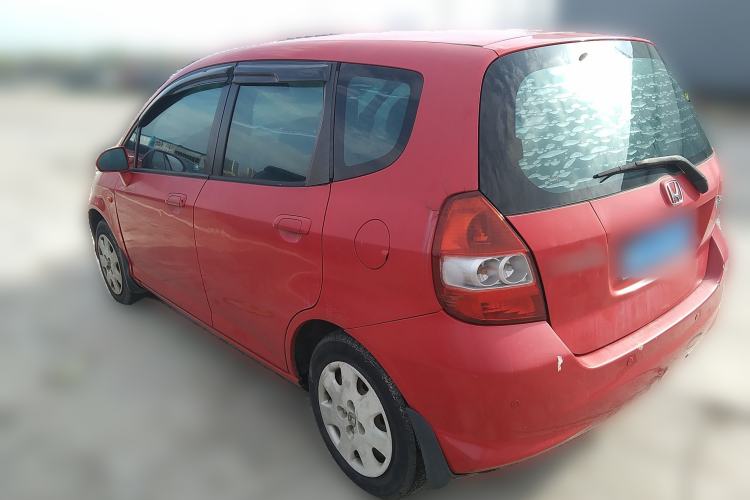 Used Honda Fit 2007 1.3L CVT Comfort Edition Rear Left 45 Deg