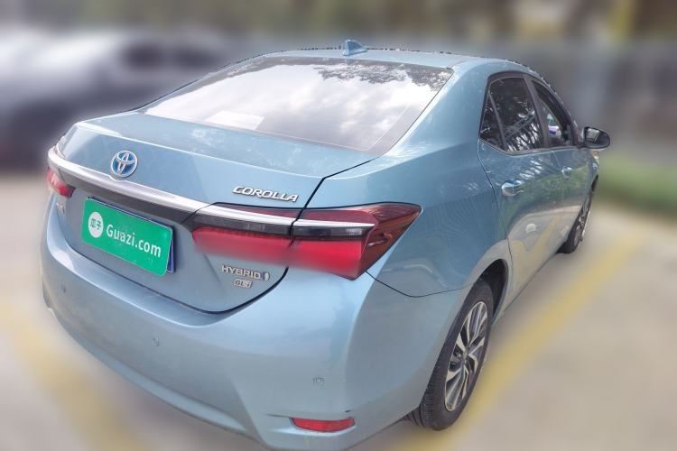 Used Toyota Corolla 2016 Dual-Engine 1.8L E-CVT Leading Edition Rear Right 45 Deg