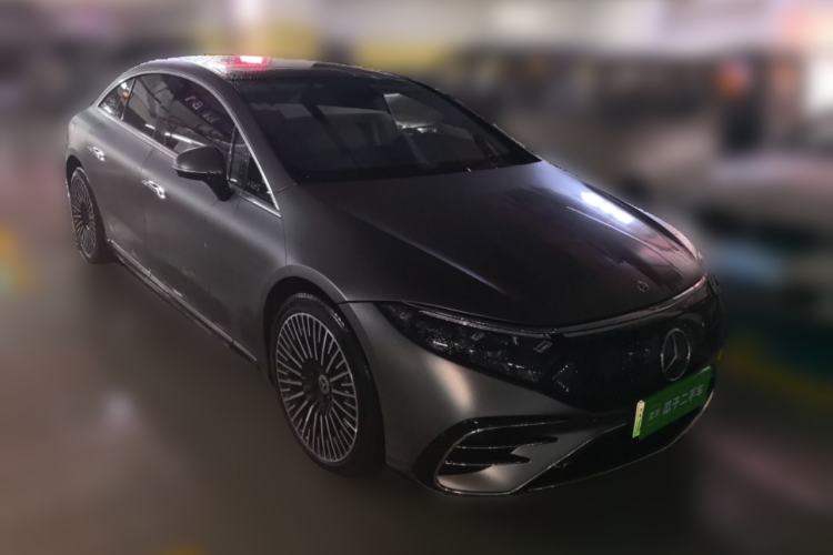 Used Mercedes-Benz EQS 2022 450+ Luxury Edition Front Right 45 Deg