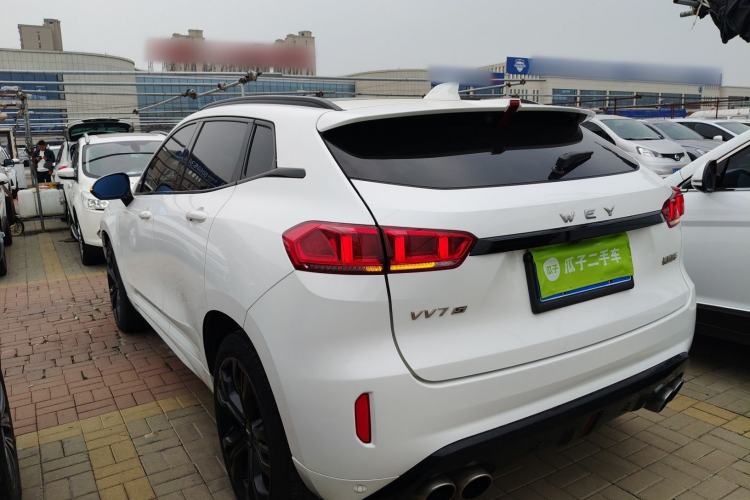 Used Wey VV7 2017 2.0T Flagship Model Rear Left 45 Deg