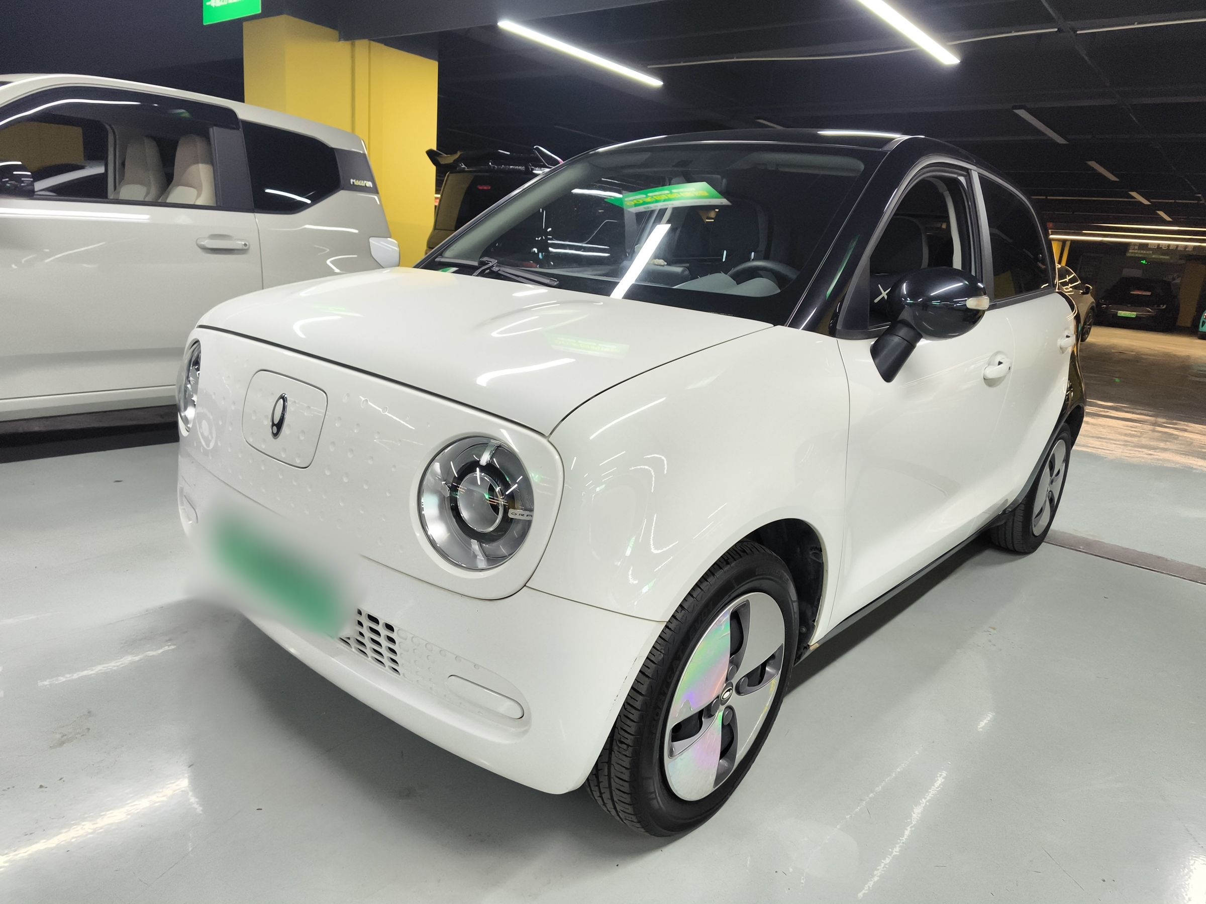 تحت مقدمة السيارة