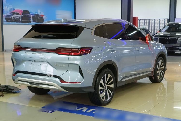 Used BYD Song PLUS New Energy 2023 Champion Edition DM-i 110KM Flagship Model Rear Right 45 Deg