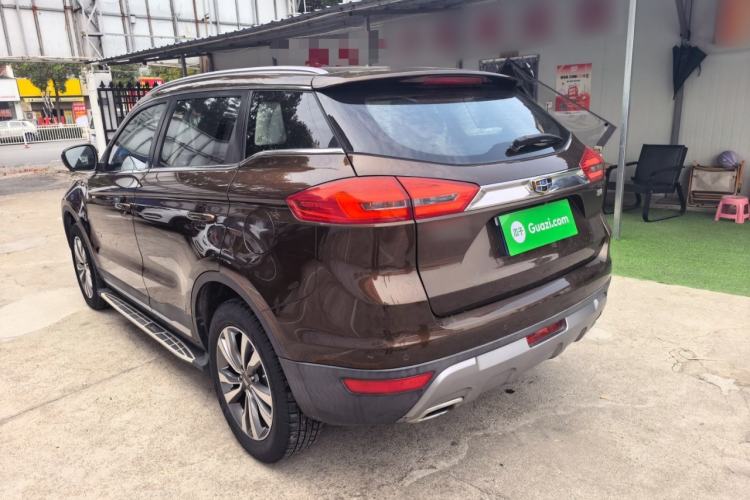 Used Geely Auto Emgrand X7 Sport 2016 1.8TD Automatic ZhiZun Version Rear Left 45 Deg
