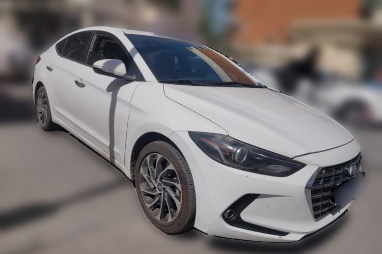 Used Hyundai Elantra (6th Generation / Lingdong) 2019 1.4T Dual-Clutch Xuan Dong · Dynamic Model Front Right 45 Deg