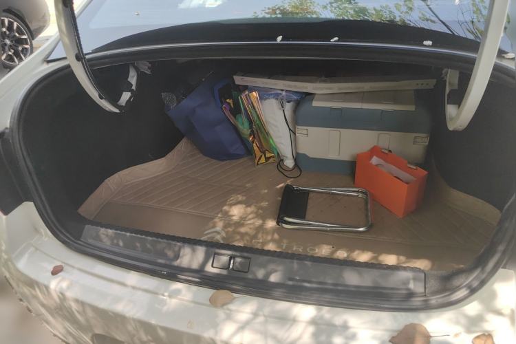 Used Citroen C4 Sega 2018 1.6L Manual Luxury Model Trunk