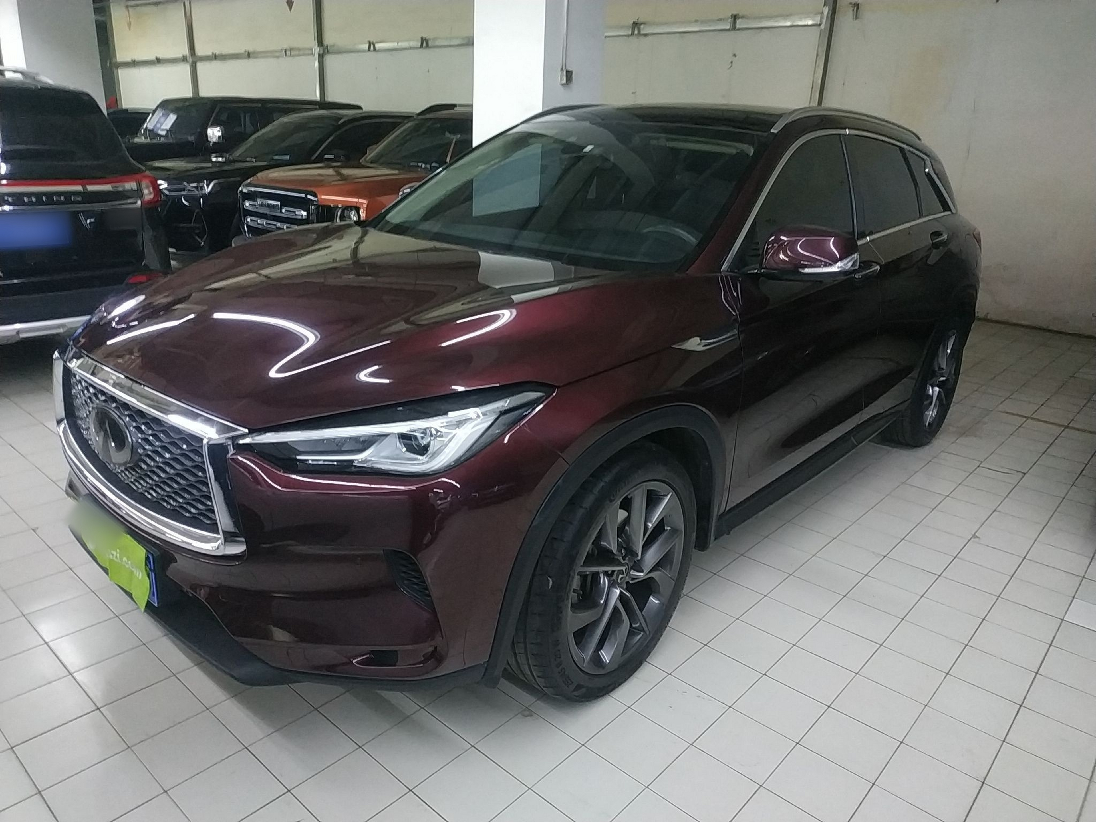 Parte inferior delantera