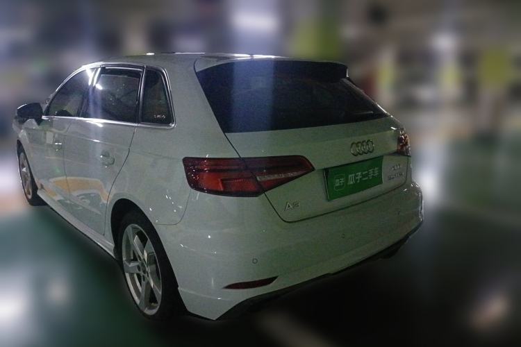 Used Audi A3 2019 Sportback 35 TFSI Fashion Edition China VI Emission Standard Rear Left 45 Deg