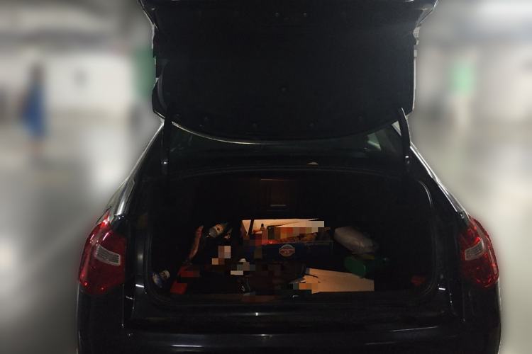 Used Citroen C5 2013 2.3L Automatic Zunyu Model Trunk