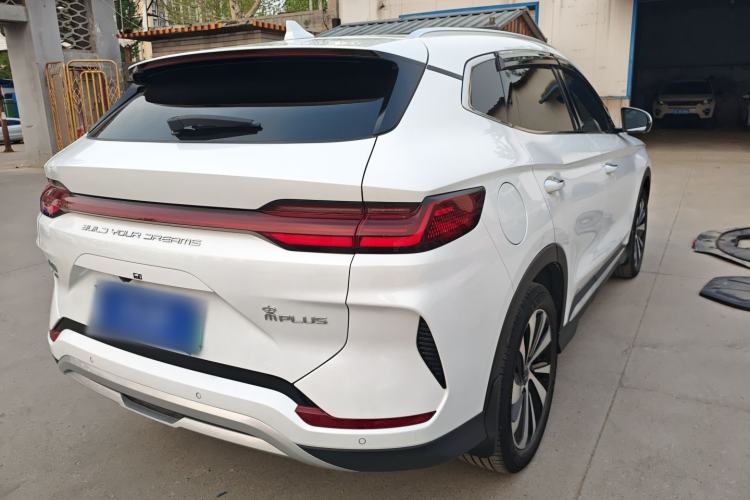 Used BYD Song PLUS New Energy 2023 Champion Edition DM-i 110KM Flagship Model Rear Right 45 Deg