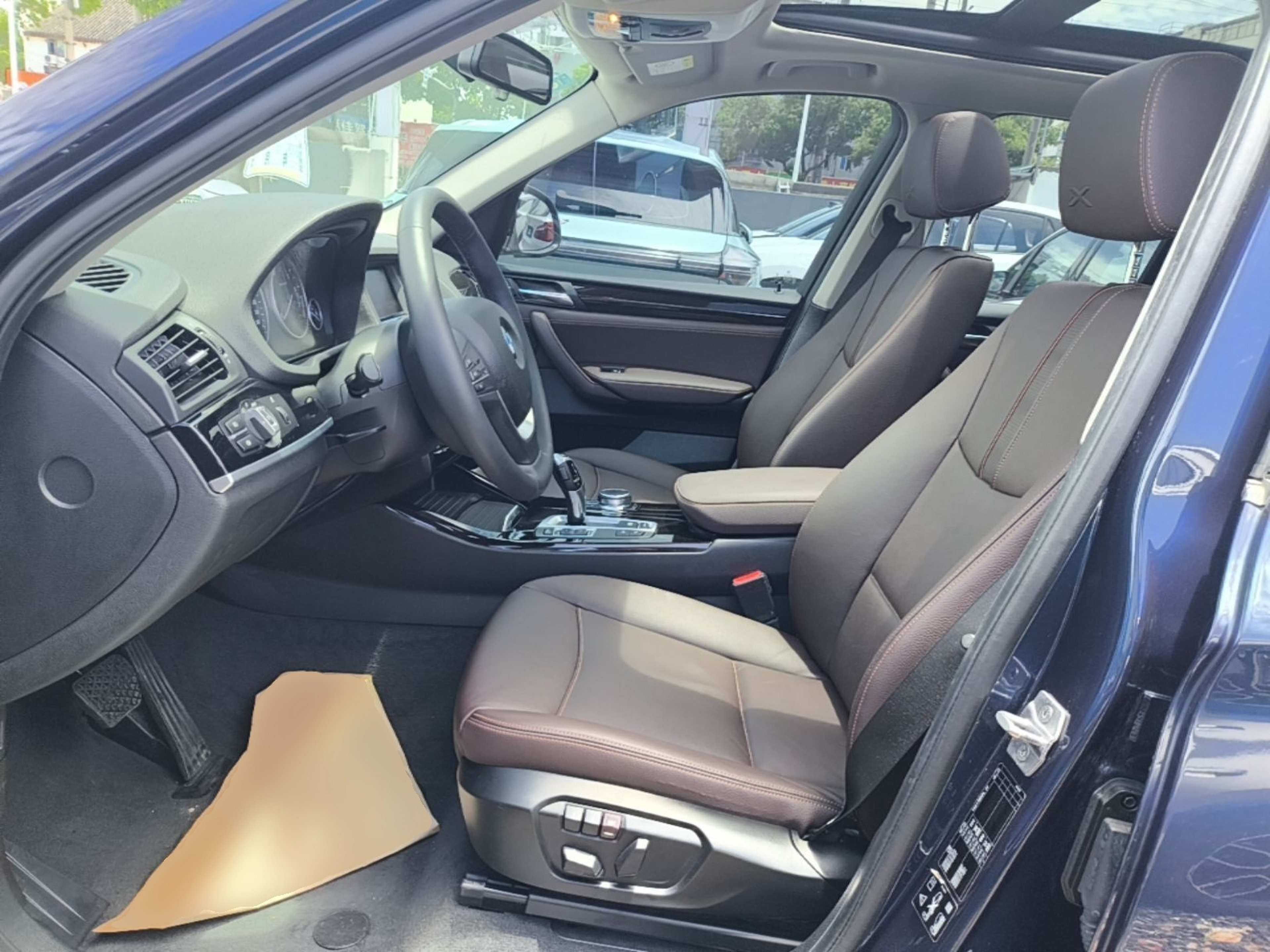 Avant de la voiture