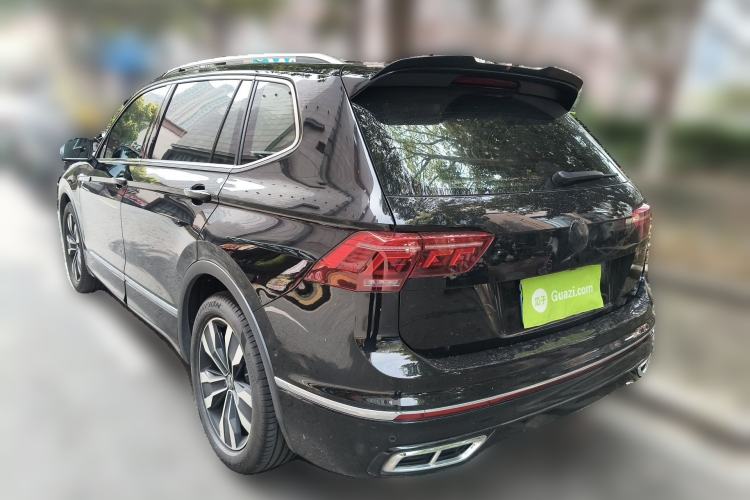 Used Volkswagen Tiguan L 2022 330TSI Automatic Two-Wheel Drive R-Line Enhanced Edition Rear Left 45 Deg